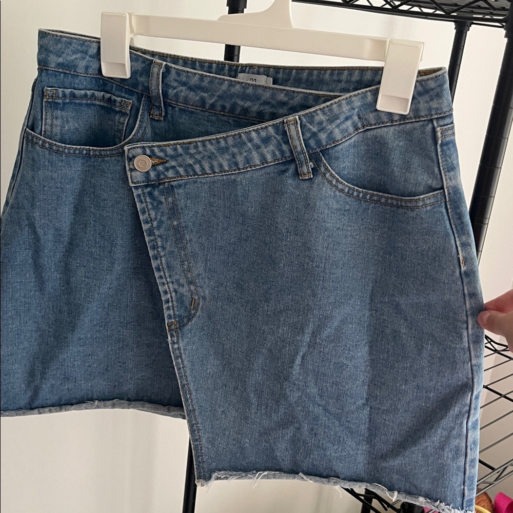 Rue21 Light Blue Denim Skirt